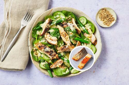 Carb-Conscious Fragrant Salmon