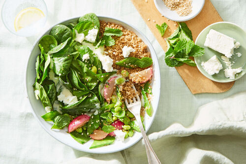 Crisp Vegetable Quinoa Bowl