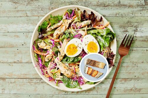 Carb-Conscious Salmon Salad