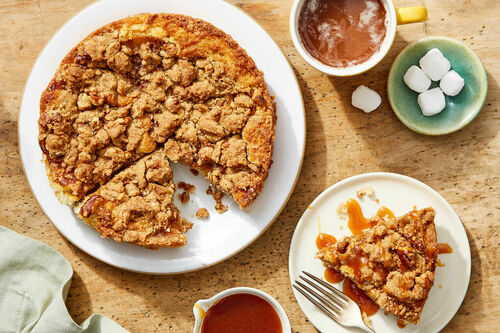 Chef Series! Pear Coffee Cake with Streusel