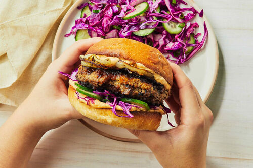 Smokehouse Pork Burger