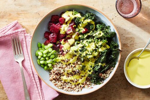 Peak Season! Vegan Macro Quinoa Bowl