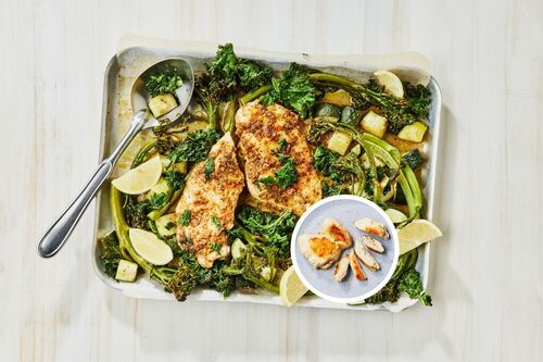 Carb-Conscious Lemon Chicken Thighs