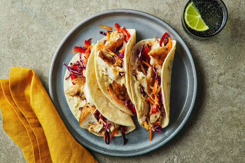 Fast Caribbean-Spiced Basa Tacos