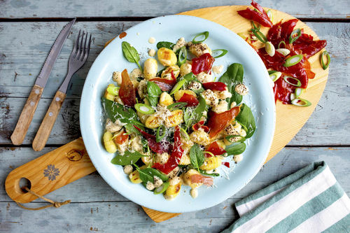 Cremige Gnocchi-Pfanne