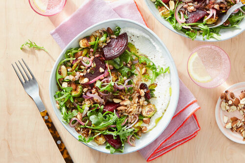 Maple Balsamic Salmon Grain Bowl
