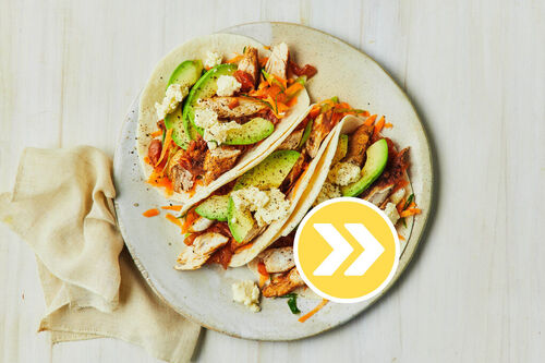Tex-Mex Double the Chicken Tacos