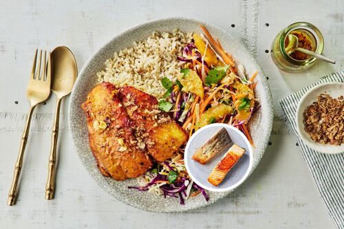 Easy Spicy Thai-Style Salmon