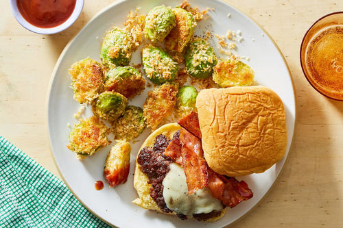 Bacon-Cheese Smash Burger