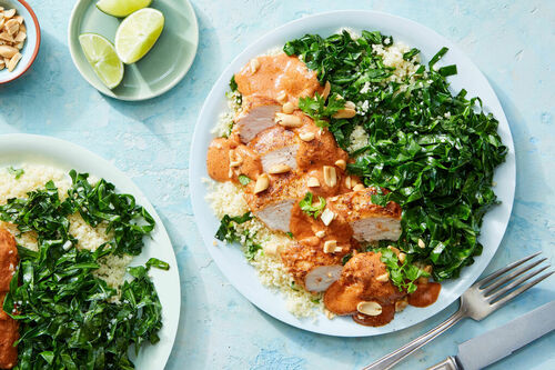West African-Style Peanut Chicken