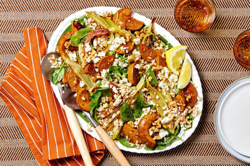 Peak Season! Roasted Squash & Chicken Cutlet