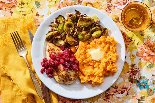 Fall Vibes! Maple-Mustard Glazed Chicken