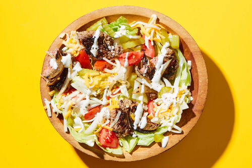 Turkey Cheeseburger Salad