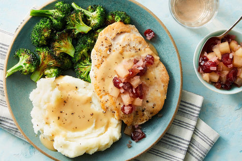 Pan-Roasted Chicken & Gravy