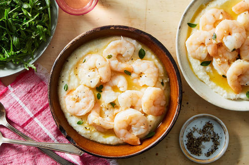 Scampi-Style Shrimp
