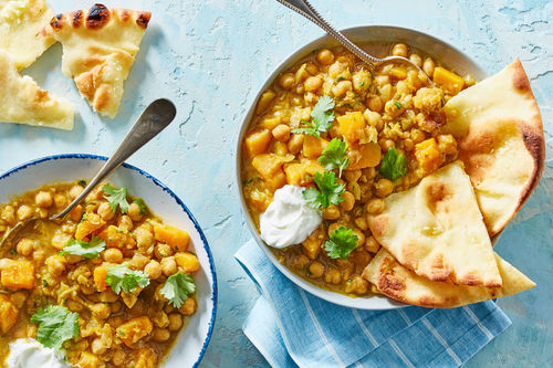 Peak Season! Squash & Chickpea Curry