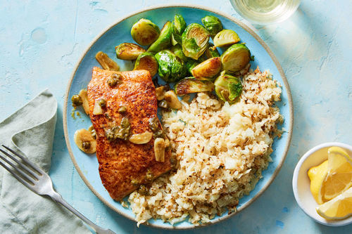 Lemon-Brown Butter Salmon