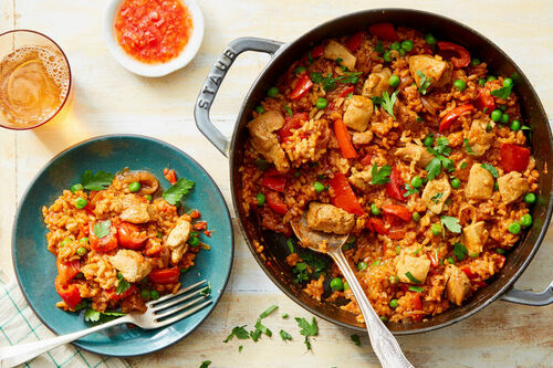 West African-Inspired Rice with Chicken