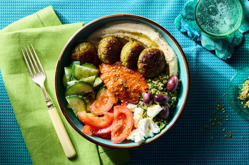 Fast! Mediterranean Falafel Bowl