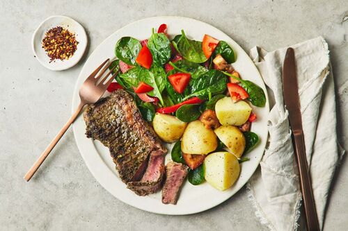 Easy Chargrilled Rump Steaks