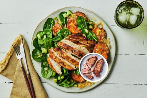 Easy Pan-Fried Seasoned Porterhouse Steaks