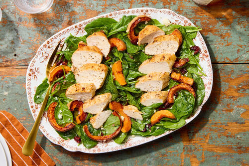 Peak Season! Chicken & Roasted Squash Salad