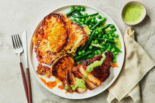 Paprika Pork and Those Parmesan Potatoes
