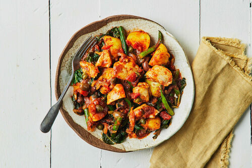 Easy One-Pan Mediterranean Chicken