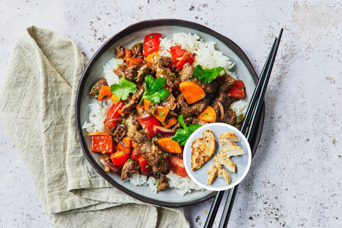 Peppered Chicken Stir-Fry