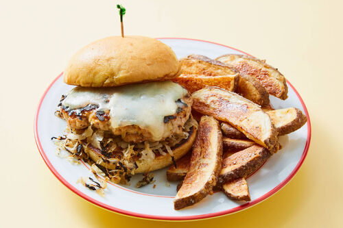 Reuben Turkey Burger