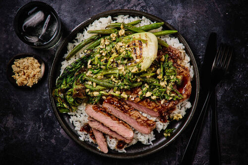 BBQ Szechuan Porterhouse Steak