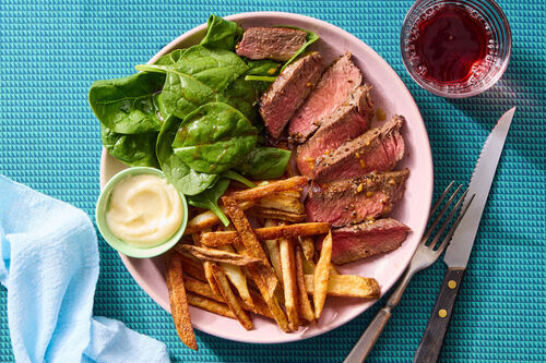 Seared Steak & Truffle Fries
