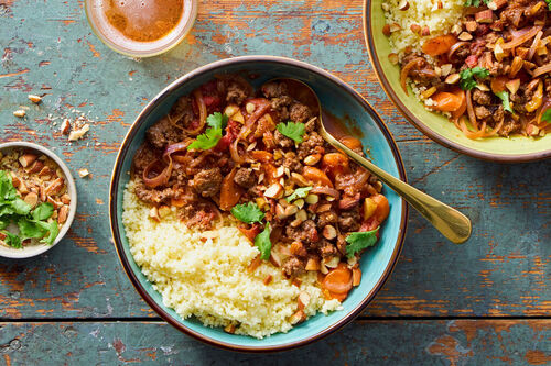 Moroccan Beef & Apricot Tagine