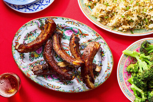 Glazed Chinese Spareribs