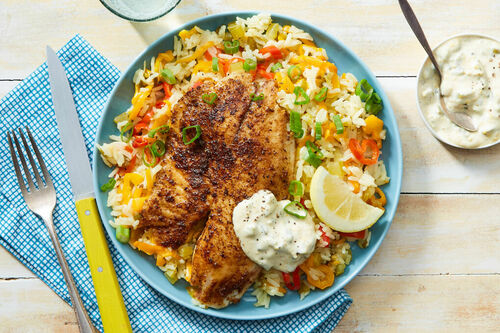 Cajun Blackened Tilapia