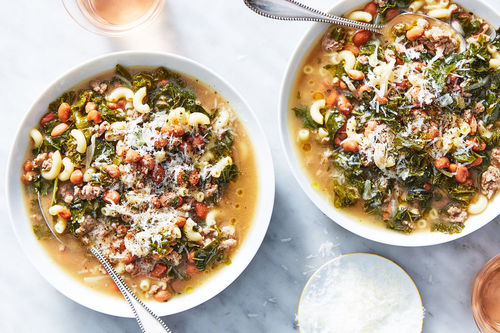 Italian Sausage Pasta Soup