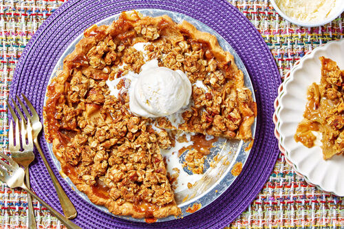 Thanksgiving! Apple Crumble Pie