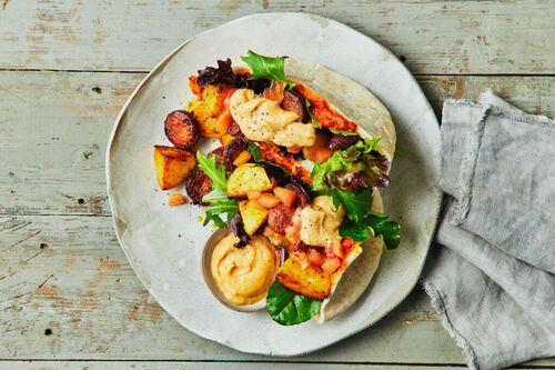 Comforting Chorizo Pita Pockets