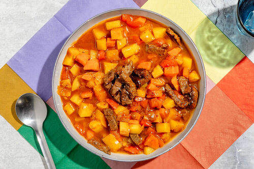 Deftige Gulaschsuppe mit Bio-Rind