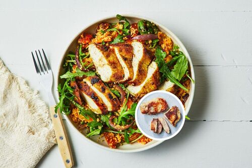 Easy Pork Couscous Bowl