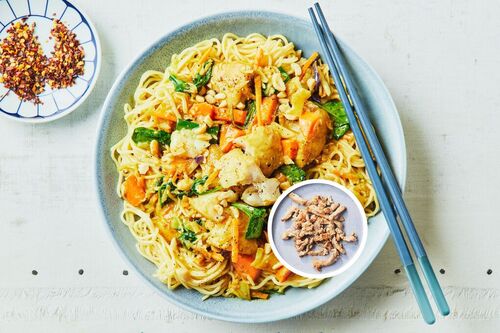 Pork and Satay Sauce Noodles