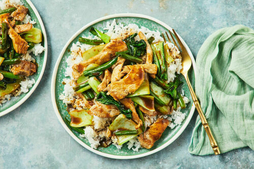Hoisin Pork and Spring Onion Stir-Fry