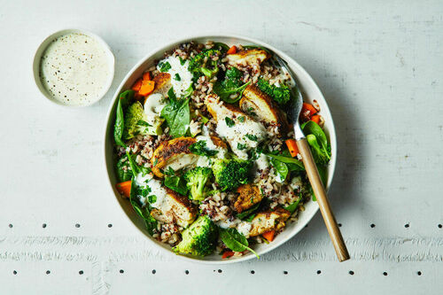 Nutritious Chicken Grain Bowls