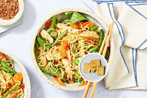Tofu and Veggie Stir-Fry