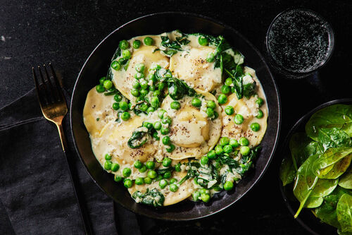 Luxe Lobster Ravioli and Lemon Cream