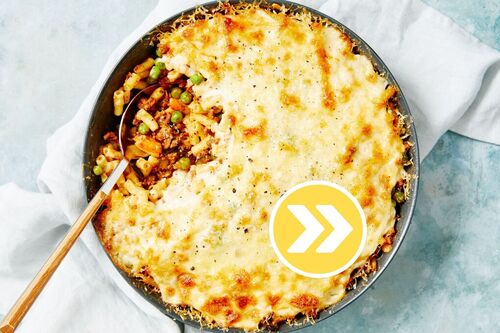 Cheesy Ready-Made Beef Bolognese Pastitsio