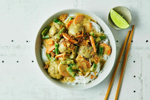 Spicy Curry Beef Meatballs