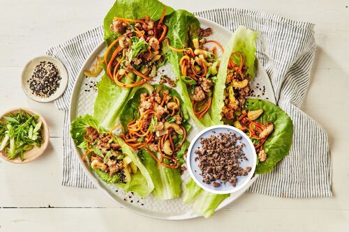 Carb-Conscious Asian Beef Lettuce Cups
