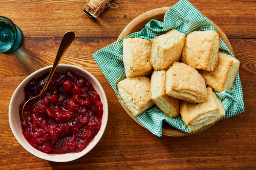 Thanksgiving! Sour Cream & Onion Biscuits