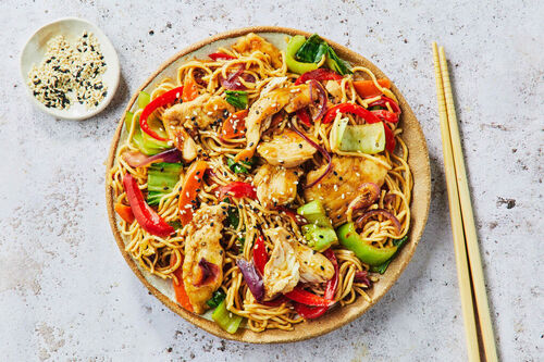 Chicken Noodle Stir-Fry